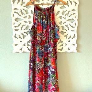 Lane Bryant Asymmetrical Floral Dress